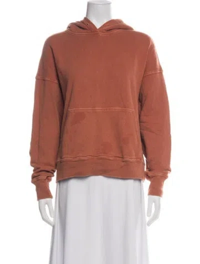 Pre-owned Re/done X Hanes Crew Neck Long Sleeve Hoodie In Green