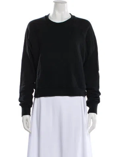 Pre-owned Re/done X Hanes Crew Neck Long Sleeve Sweatshirt In Gray