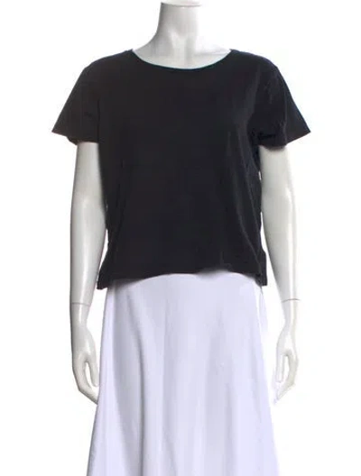 Pre-owned Re/done X Hanes Crew Neck Short Sleeve T-shirt In Black