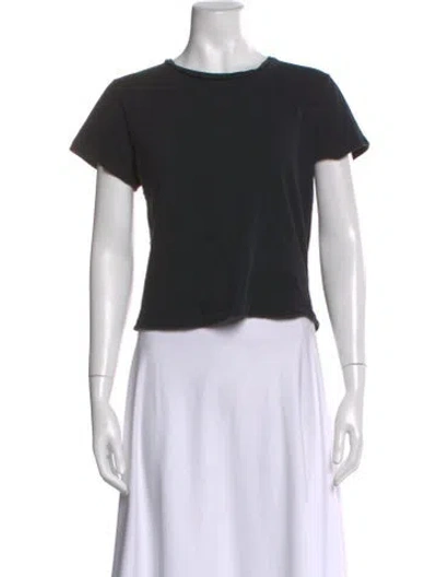 Pre-owned Re/done X Hanes Crew Neck Short Sleeve T-shirt In Black
