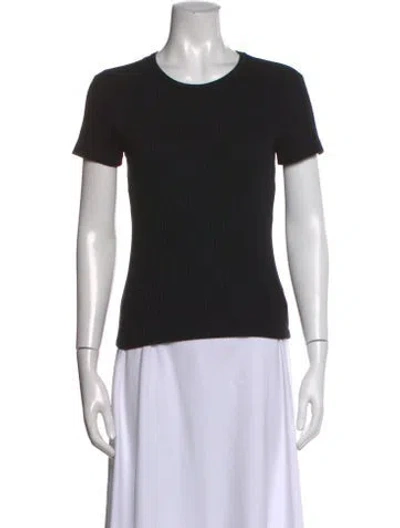 Pre-owned Re/done X Hanes Crew Neck Short Sleeve T-shirt In Black