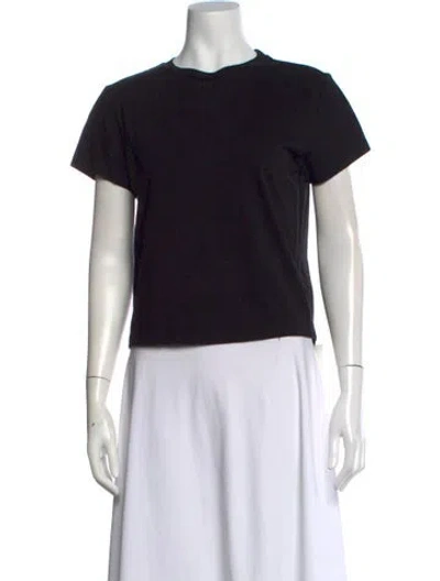 Pre-owned Re/done X Hanes Crew Neck Short Sleeve T-shirt In Black