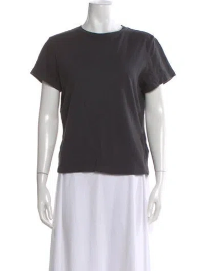 Pre-owned Re/done X Hanes Crew Neck Short Sleeve T-shirt In Gray