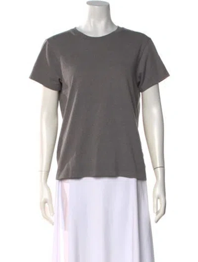 Pre-owned Re/done X Hanes Crew Neck Short Sleeve T-shirt In Gray