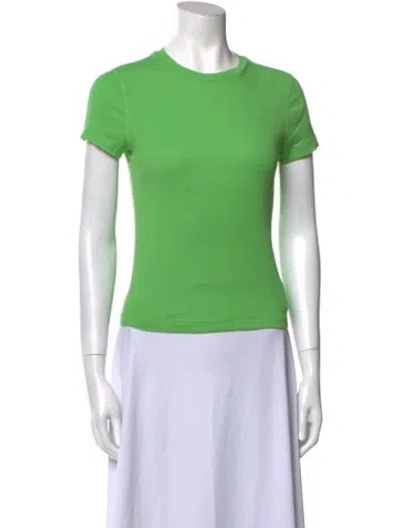 Pre-owned Re/done X Hanes Crew Neck Short Sleeve T-shirt In Green