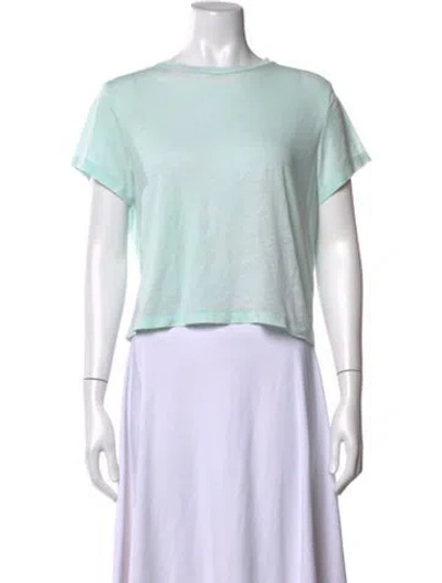 Pre-owned Re/done X Hanes Crew Neck Short Sleeve T-shirt In Green
