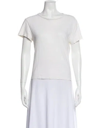 Pre-owned Re/done X Hanes Crew Neck Short Sleeve T-shirt In Neutral