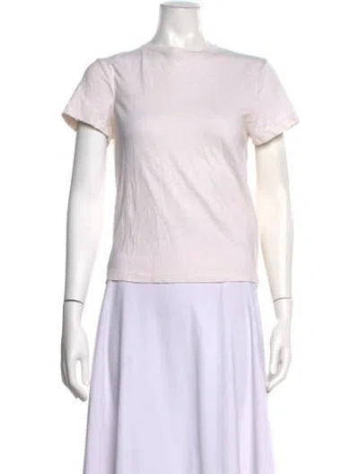 Pre-owned Re/done X Hanes Crew Neck Short Sleeve T-shirt In Neutral