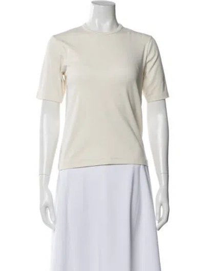 Pre-owned Re/done X Hanes Crew Neck Short Sleeve T-shirt In Neutral