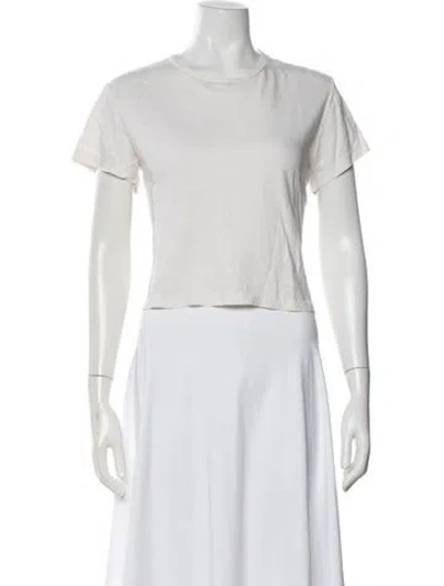 Pre-owned Re/done X Hanes Crew Neck Short Sleeve T-shirt In Neutral