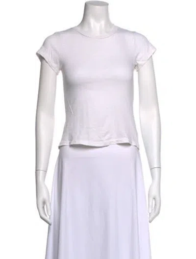 Pre-owned Re/done X Hanes Crew Neck Short Sleeve T-shirt In Neutral