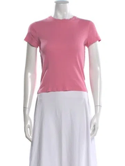 Pre-owned Re/done X Hanes Crew Neck Short Sleeve T-shirt In Pink