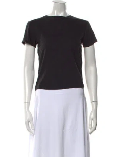 Pre-owned Re/done X Hanes Crew Neck Short Sleeve T-shirt W/ Tags In Black