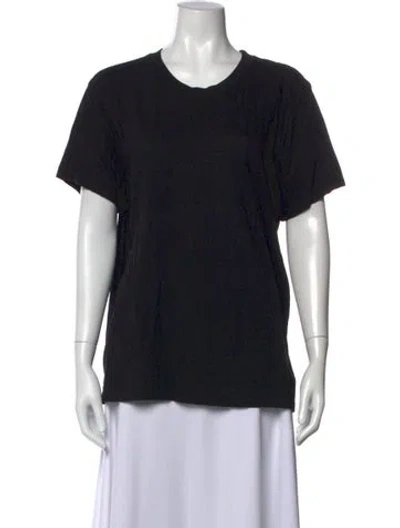 Pre-owned Re/done X Hanes Crew Neck Short Sleeve T-shirt W/ Tags In Black
