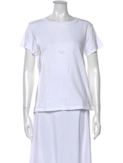 Pre-owned Re/done X Hanes Crew Neck Short Sleeve T-shirt In White