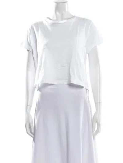 Pre-owned Re/done X Hanes Crew Neck Short Sleeve T-shirt In White