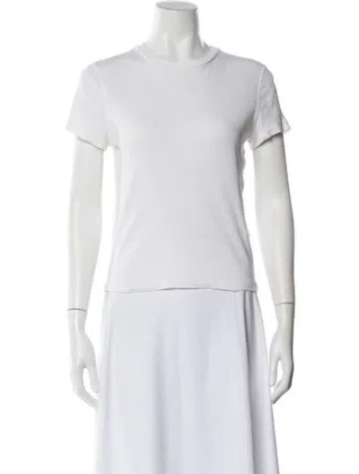 Pre-owned Re/done X Hanes Crew Neck Short Sleeve T-shirt In White