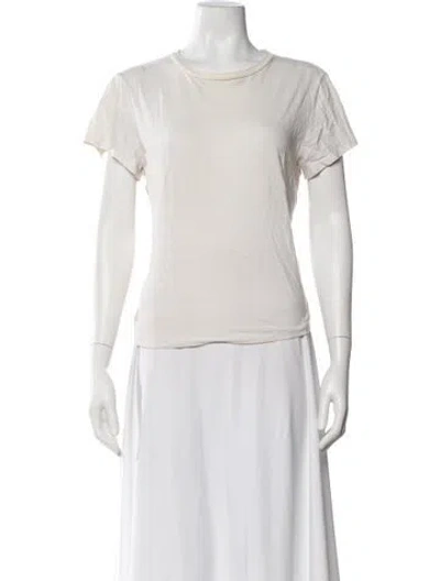 Pre-owned Re/done X Hanes Crew Neck Short Sleeve T-shirt In White