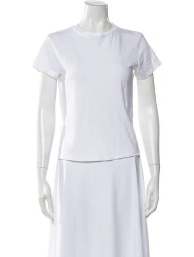 Pre-owned Re/done X Hanes Crew Neck Short Sleeve T-shirt In White