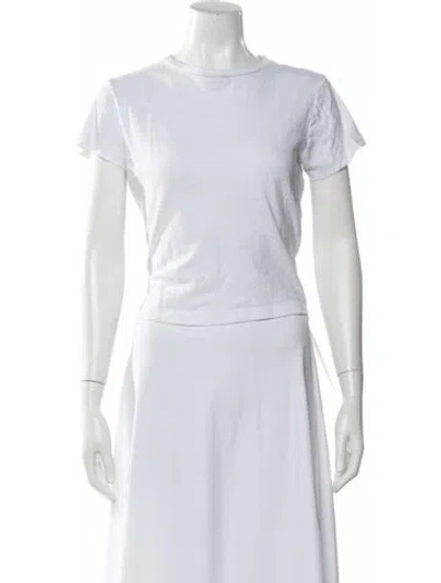 Pre-owned Re/done X Hanes Crew Neck Short Sleeve T-shirt In White