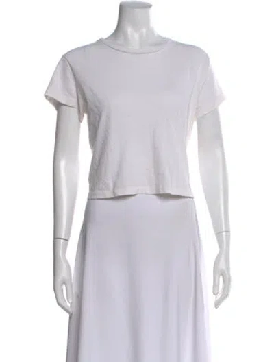 Pre-owned Re/done X Hanes Crew Neck Short Sleeve T-shirt In White