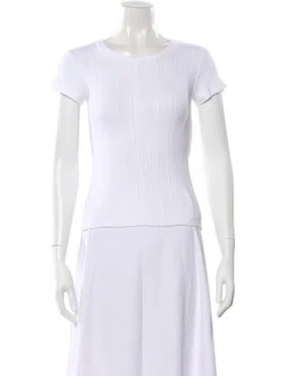 Pre-owned Re/done X Hanes Crew Neck Short Sleeve T-shirt In White