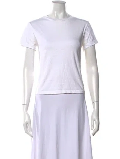Pre-owned Re/done X Hanes Crew Neck Short Sleeve T-shirt In White