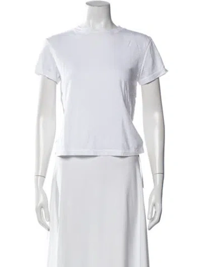 Pre-owned Re/done X Hanes Crew Neck Short Sleeve T-shirt In White