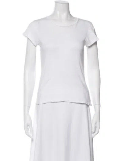 Pre-owned Re/done X Hanes Crew Neck Short Sleeve T-shirt In White