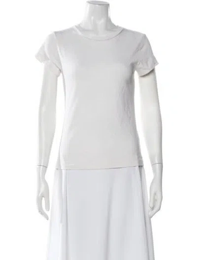Pre-owned Re/done X Hanes Crew Neck Short Sleeve T-shirt In White