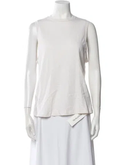 Pre-owned Re/done X Hanes Crew Neck Sleeveless Top In Neutral
