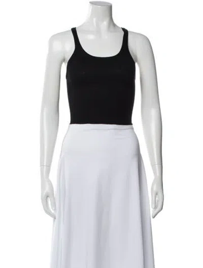 Pre-owned Re/done X Hanes Crew Neck Sleeveless Top W/ Tags In Black