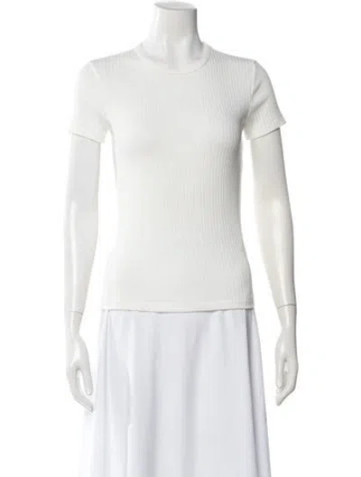 Pre-owned Re/done X Hanes Crew Neck Sleeveless Top In White