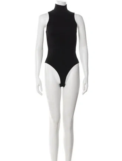 Pre-owned Re/done X Hanes Mock Neck Sweater In Black