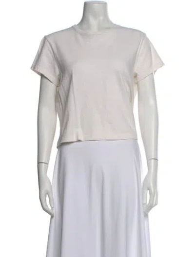 Pre-owned Re/done X Hanes Scoop Neck Short Sleeve T-shirt W/ Tags In Purple