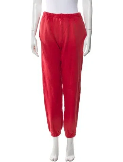 Pre-owned Re/done X Hanes Skinny Leg Pants In Red