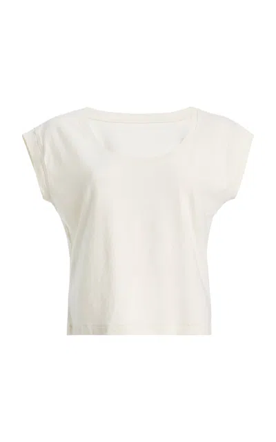Re/done X Kaia Gerber Frankie Cotton T-shirt In White