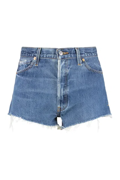 RE/DONE RE/DONE X LEVIS - DENIM SHORTS