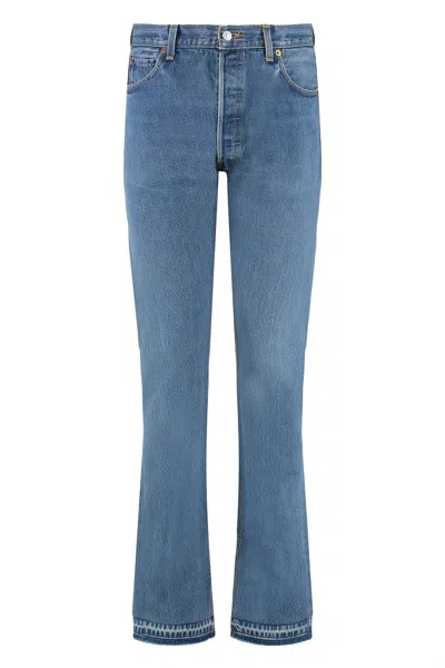 Re/done X Levis - High-rise Skinny-fit Jeans