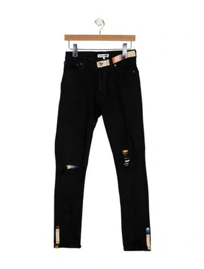 Pre-owned Re/done X Levi's Mid-rise Skinny Leg Jeans In Blue