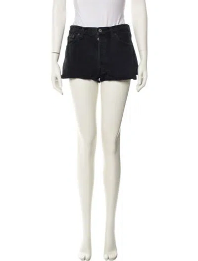 Pre-owned Re/done X Levi's Mini Shorts In Neutral