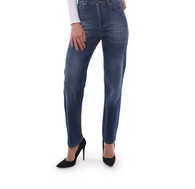 Reduce Jeans Women's Organic Denim Jeans In Dark In Blue