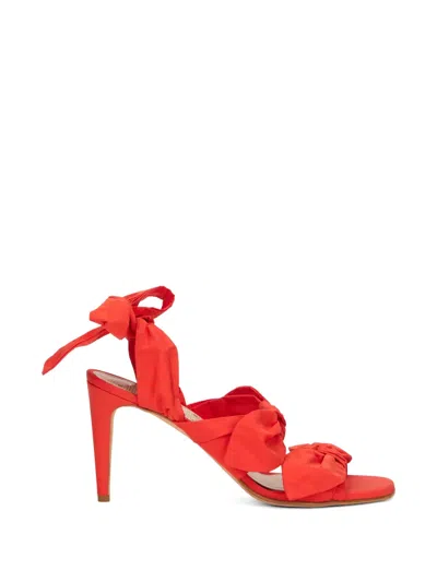 Redv Bow-detail Sandals In Red
