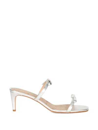 Redv Bow-detail Sandals In Silver