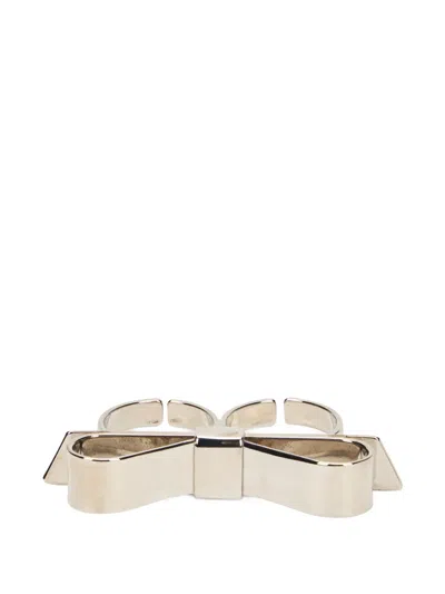 Redv Bow Ring In Gold