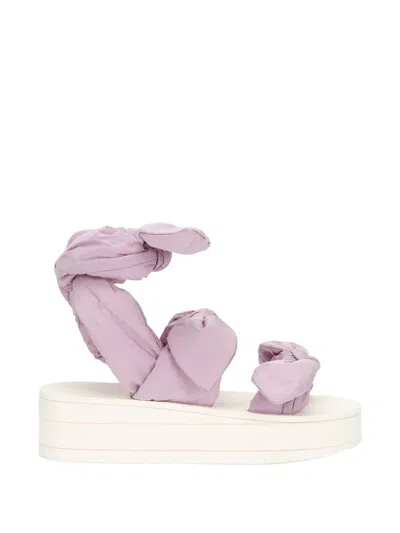 Redv Bow Sandals In Pink