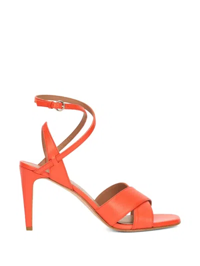 REDV CRISS-CROSS-STRAP SANDALS