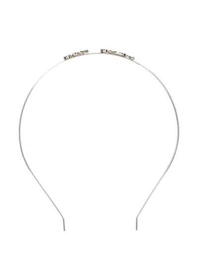 Redv Embellished Headband In Gray