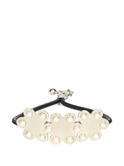 Redv Flower Embellishment Bracelet In Gold