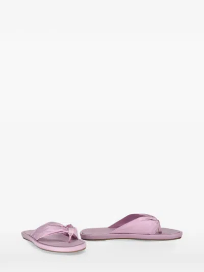 Redv Open-toe Ruched Sandals In Rosa